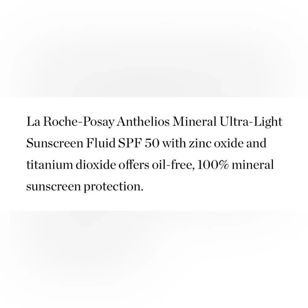 $6❤️‍🔥 LAST 1! La Roche Posay Anthelios Mineral Ultra Light Face Sunscreen SPF50 - Picture 5 of 8